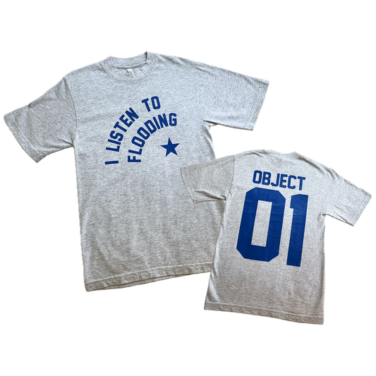 I Listen to Flooding T-Shirt (Double Sided Print)